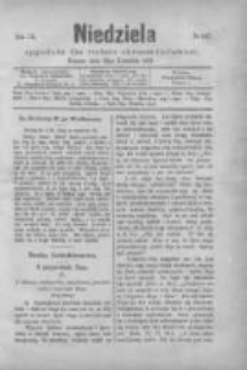 Niedziela: tygodnik dla rodzin chrześcijańskich 1883.04.22 R.9 Nr447