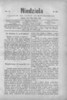Niedziela: tygodnik dla rodzin chrześcijańskich 1883.07.22 R.9 Nr460
