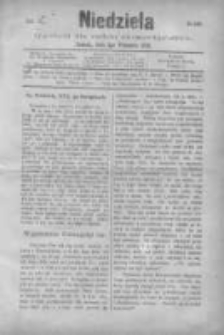 Niedziela: tygodnik dla rodzin chrześcijańskich 1883.09.02 R.9 Nr466