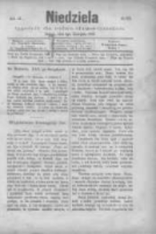 Niedziela: tygodnik dla rodzin chrześcijańskich 1883.11.04 R.9 Nr475
