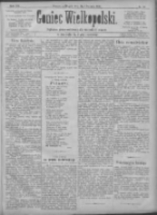 Goniec Wielkopolski: najtańsze pismo codzienne dla wszystkich stanów 1896.01.24 R.20 Nr19