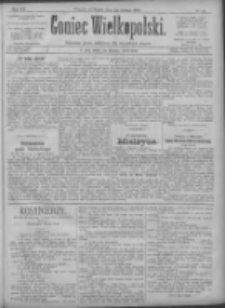 Goniec Wielkopolski: najtańsze pismo codzienne dla wszystkich stan&oacute;w 1896.02.07 R.20 Nr31