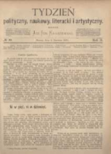 Tydzień Polityczny, Naukowy, Literacki i Artystyczny. 1871 R.2 nr23