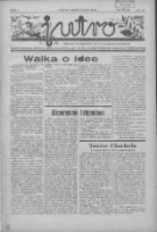 Jutro: organ Związku Weteran&oacute;w Powstań Narodowych R.P. 1914/19: tygodnik poświęcony aktualnym zagadnieniom polskim, oparty na ideologji niepodległościowej i powstańczej Polski Zachodniej 1936.11.29 R.1 Nr13