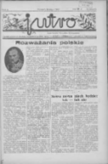 Jutro: organ Związku Weteranów Powstań Narodowych R.P. 1914/19: tygodnik poświęcony aktualnym zagadnieniom polskim, oparty na ideologji niepodległościowej i powstańczej Polski Zachodniej 1937.05.16 R.2 Nr20(37)