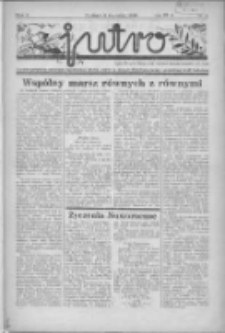 Jutro: organ Związku Weteranów Powstań Narodowych R.P. 1914/19: tygodnik poświęcony aktualnym zagadnieniom polskim, oparty na ideologji niepodległościowej i powstańczej Polski Zachodniej 1938.01.09 R.3 Nr2