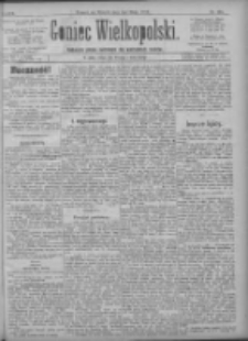 Goniec Wielkopolski: najtańsze pismo codzienne dla wszystkich stanów 1896.05.05 R.20 Nr104+dodatki