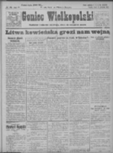Goniec Wielkopolski: najstarsze i najtańsze pismo codzienne dla wszystkich stan&oacute;w 1923.04.18 R.46 Nr88