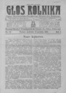 Głos Rolnika. Organ Chrześcijańsko-Narodowego Stronnictwa Rolniczego. R. I. 1921. Nr32