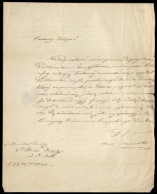 List od Trzcińskiego Ambrożego