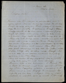 List Tustanowskiego Feliksa