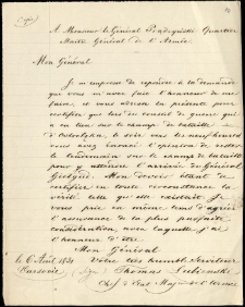 Łubieński Tomasz do Ignacego Prądzyńskiego