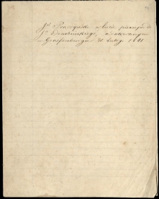 Prądzyński Ignacy do Henryka Dembińskiego