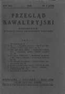 Przegląd Kawaleryjski 1936 styczeń R.13 Nr1(123)