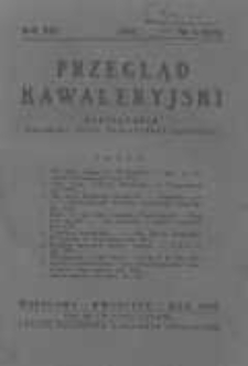 Przegląd Kawaleryjski 1936 kwiecień R.13 Nr4(126)