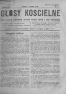 Głosy Kościelne. 1925 nr5
