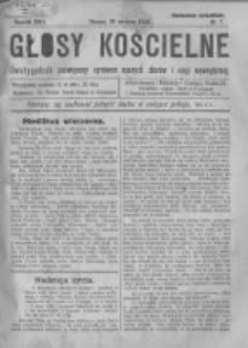 Głosy Kościelne. 1925 nr7