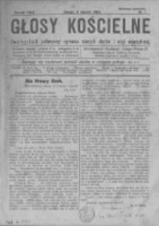 Głosy Kościelne. 1926 nr1