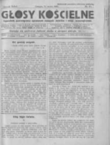 Głosy Kościelne. 1932 nr10