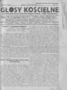 Głosy Kościelne. 1932 nr16