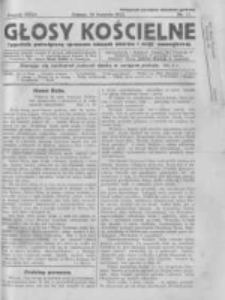 Głosy Kościelne. 1932 nr17
