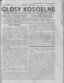 Głosy Kościelne. 1932 nr21