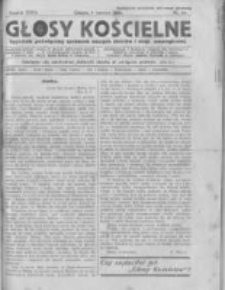 Głosy Kościelne. 1932 nr22