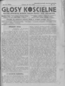 Głosy Kościelne. 1932 nr29