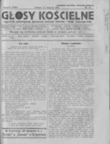 Głosy Kościelne. 1932 nr33