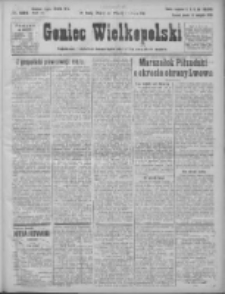 Goniec Wielkopolski: najstarsze i najtańsze pismo codzienne dla wszystkich stanów 1923.08.15 R.46 Nr184