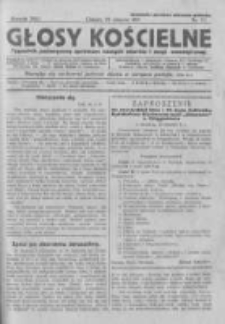 Głosy Kościelne. 1931 nr31