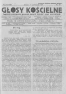 Głosy Kościelne. 1931 nr38