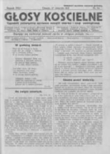 Głosy Kościelne. 1931 nr43