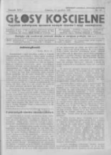 Głosy Kościelne. 1931 nr46