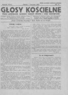 Głosy Kościelne. 1936 nr21