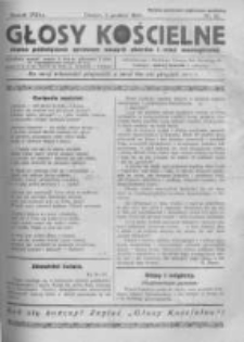 Głosy Kościelne. 1937 nr23