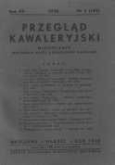 Przegląd Kawaleryjski 1938 marzec R.15 Nr3(149)