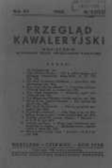 Przegląd Kawaleryjski 1938 czerwiec R.15 Nr6(152)