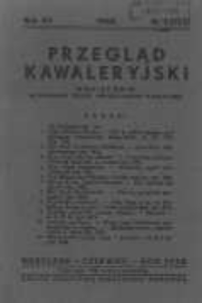 Przegląd Kawaleryjski 1938 czerwiec R.15 Nr6(152)