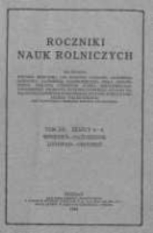 Roczniki Nauk Rolniczych. T. XII. 1924. Zeszyt12-3