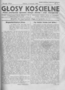 Głosy Kościelne. 1938 nr7