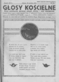 Głosy Kościelne. 1938 nr22