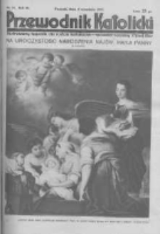 Przewodnik Katolicki. 1932 R.38 nr36