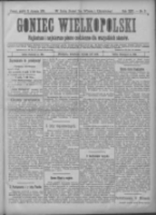 Goniec Wielkopolski: najtańsze i najstarsze pismo codzienne dla wszystkich stanów 1901.01.11 R.25 Nr9