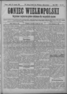 Goniec Wielkopolski: najtańsze i najstarsze pismo codzienne dla wszystkich stanów 1901.01.18 R.25 Nr15