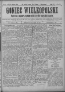 Goniec Wielkopolski: najtańsze i najstarsze pismo codzienne dla wszystkich stanów 1901.01.26 R.25 Nr22