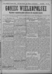 Goniec Wielkopolski: najtańsze i najstarsze pismo codzienne dla wszystkich stanów 1901.01.27 R.25 Nr23
