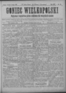 Goniec Wielkopolski: najtańsze i najstarsze pismo codzienne dla wszystkich stanów 1901.02.05 R.25 Nr29