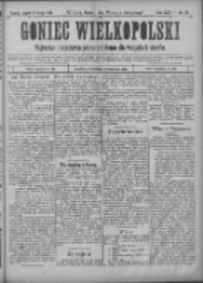 Goniec Wielkopolski: najtańsze i najstarsze pismo codzienne dla wszystkich stanów 1901.02.08 R.25 Nr32