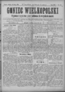 Goniec Wielkopolski: najtańsze i najstarsze pismo codzienne dla wszystkich stanów 1901.02.10 R.25 Nr34